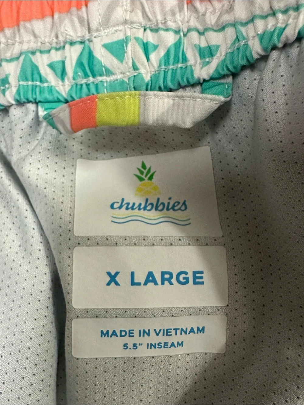 Chubbies The En Fuego Swim Trunks Men's Aztec 5.5